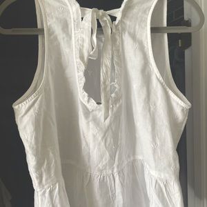 Womens top tie in back